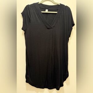 Old Navy Elegant Black V-Neck Blouse